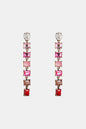 Geometrical Shape Resin Dangle Earrings