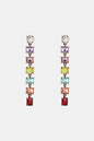 Geometrical Shape Resin Dangle Earrings